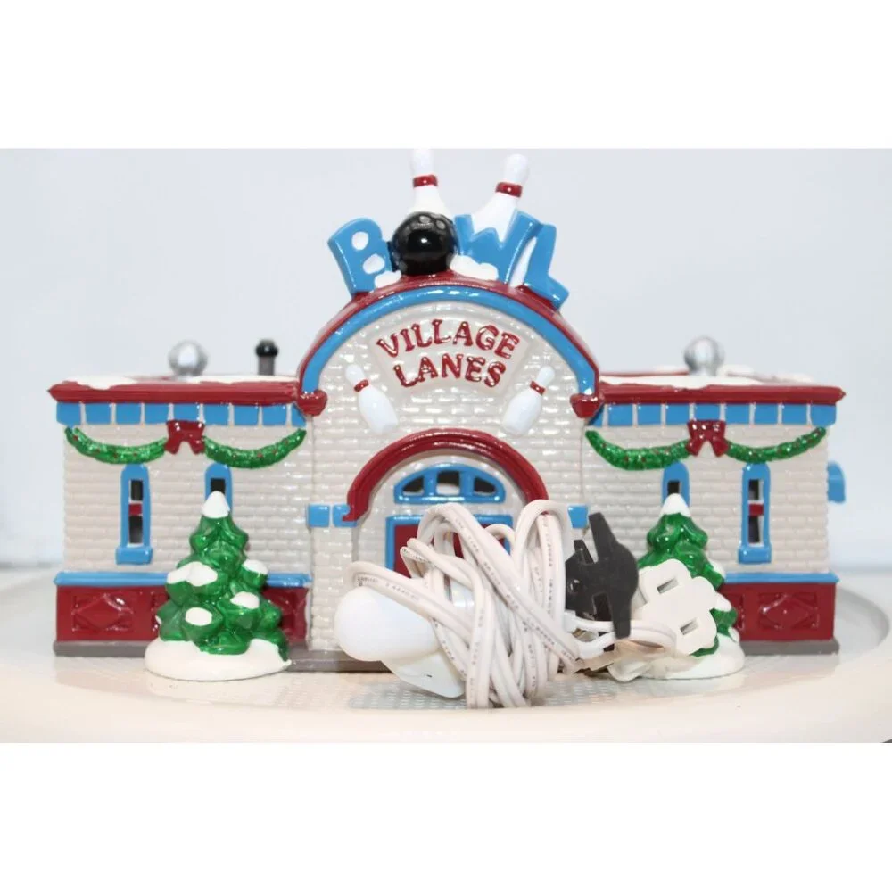 Dept 56 Snow Village - Bowling Alley